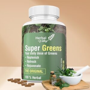 HerbalValley Super Greens | 4 Natural Herbal Ingredients
